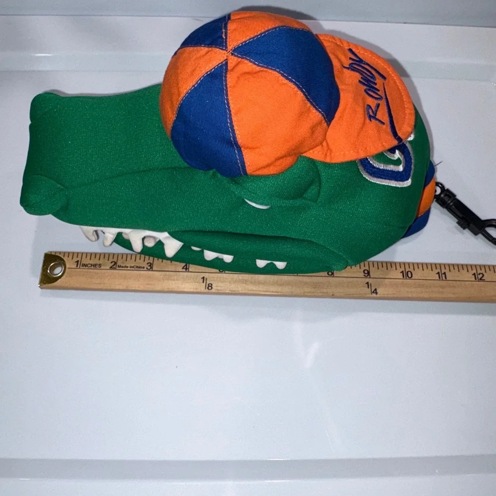 Vintage Florida Gators Mascot Hand Puppet 1994 Rowdy Gator OS Green Good Stuff